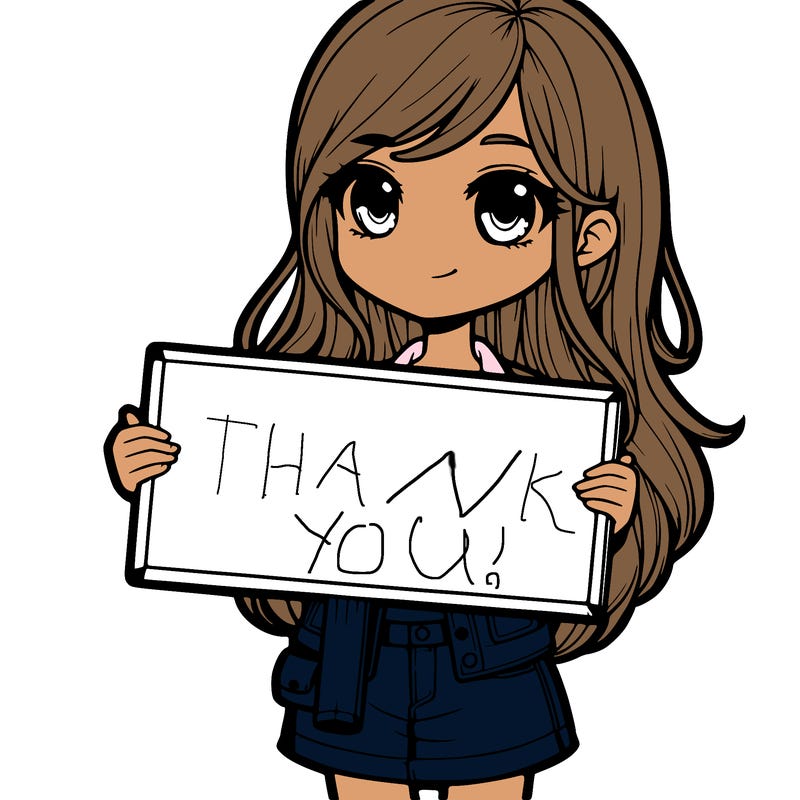 realistic girl holding a sign