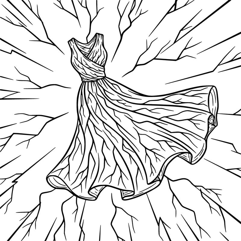 lightening spread
dress