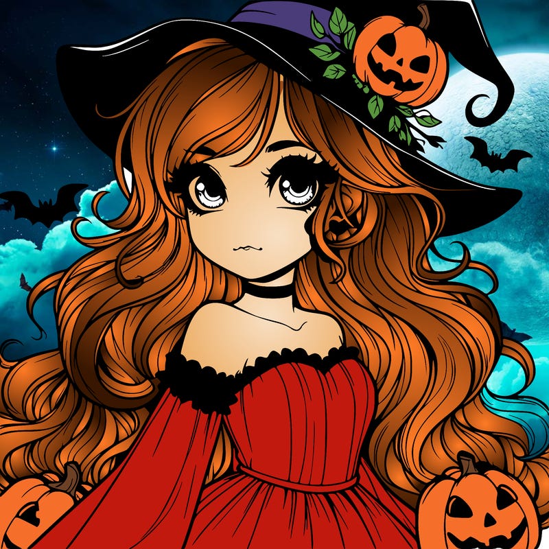 realistic girl halloween
