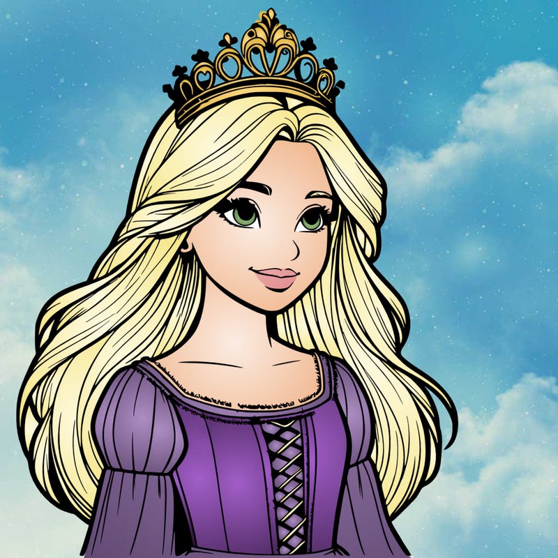 a realistic medieval princess with a tiara