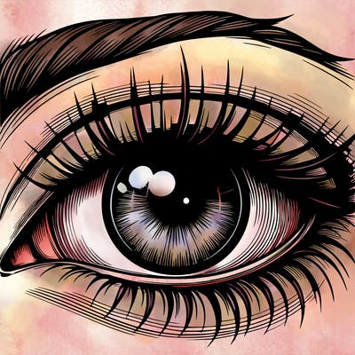 realistic eye