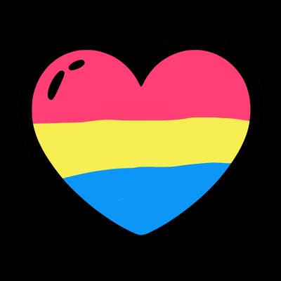 a blank heart