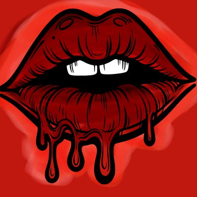 lips that look realistic and drip