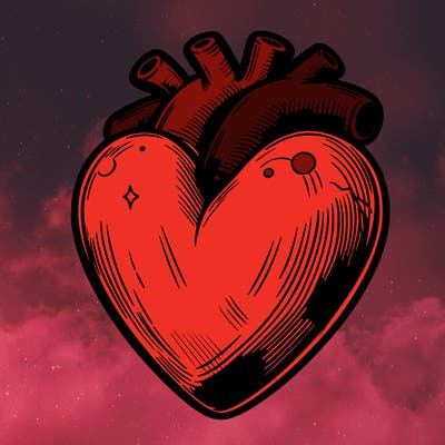 realistic heart