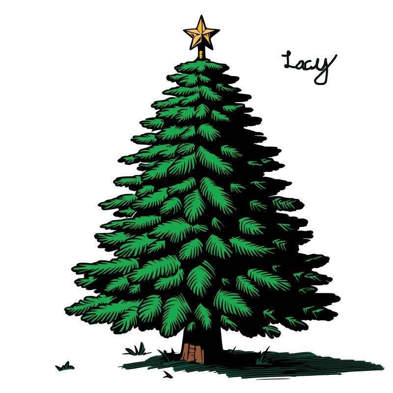 realistic christmas tree