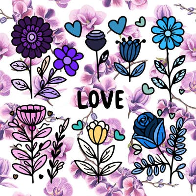 love described by flowers