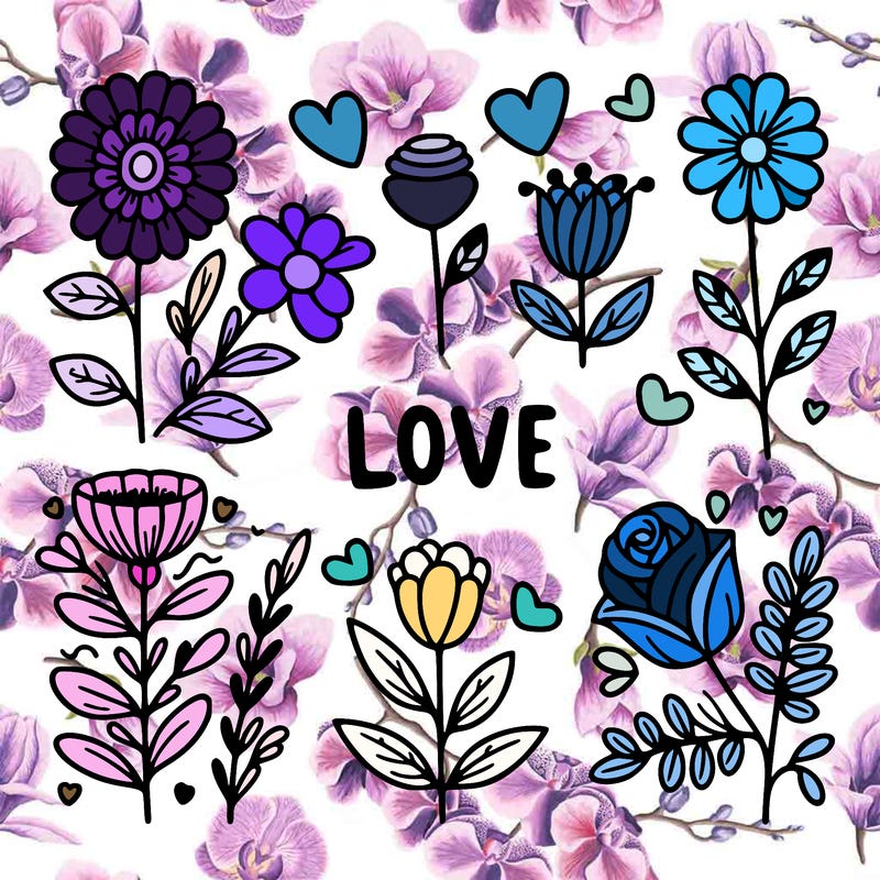love described by flowers