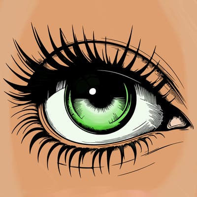 realistic eye