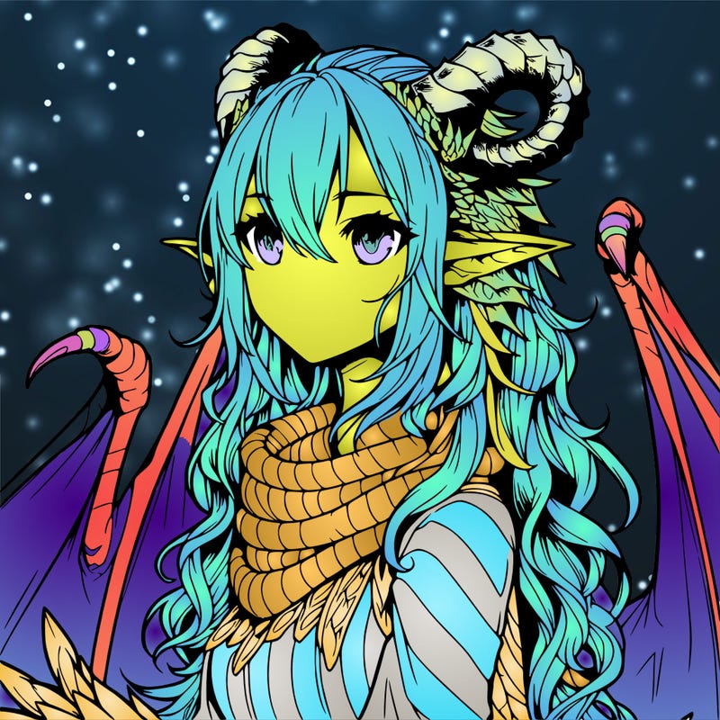 dragon girl realistic fantasy