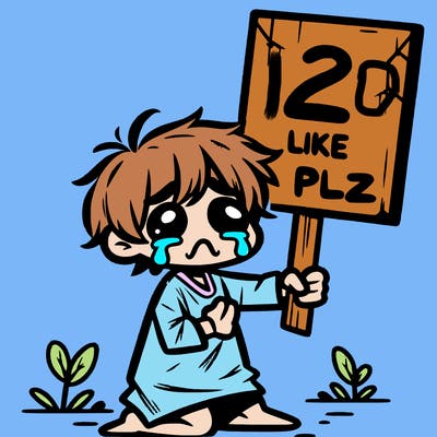 small poor toddler crying with sign that says 2 like plz