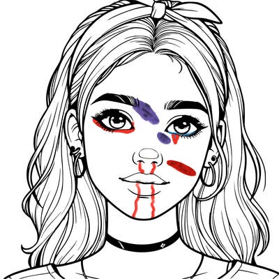 realistic teenage girl