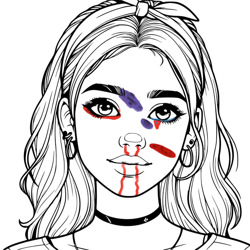 realistic teenage girl