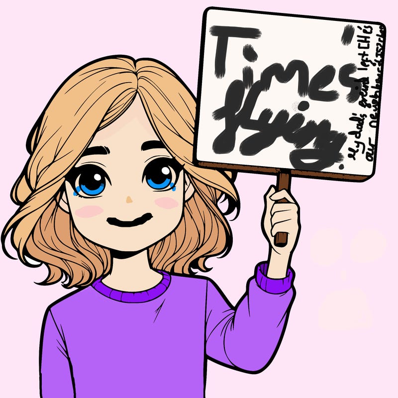 realistic girl holding up a sign