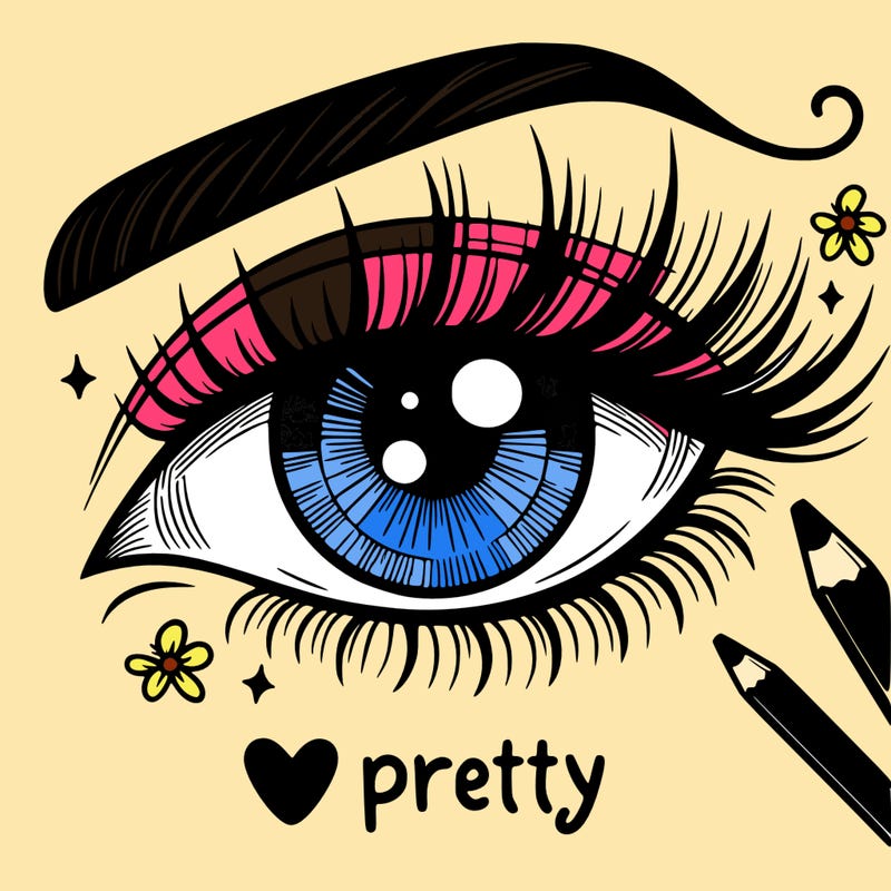 pretty eye