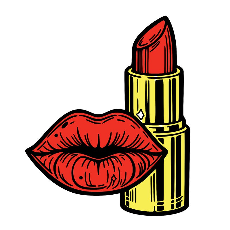 lips and lipstick