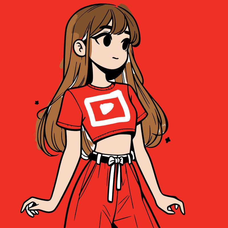 girl in a cute crop top