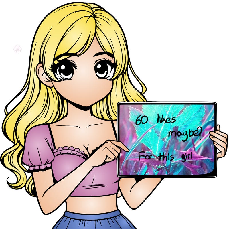 realistic pretty girl holding blank sign