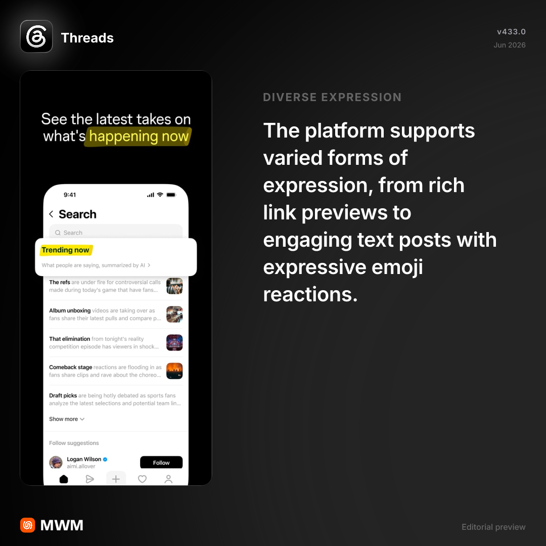 Threads - Social Networking App | MWM