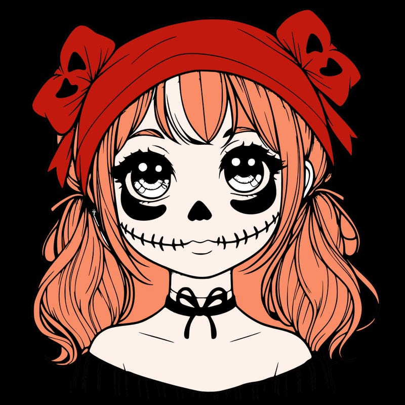 realistic girl halloween