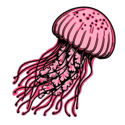 realistic jellyfish