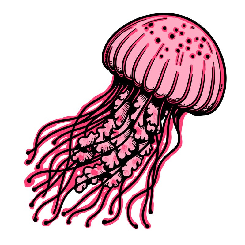 realistic jellyfish