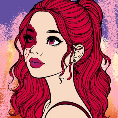 beautiful realistic girl