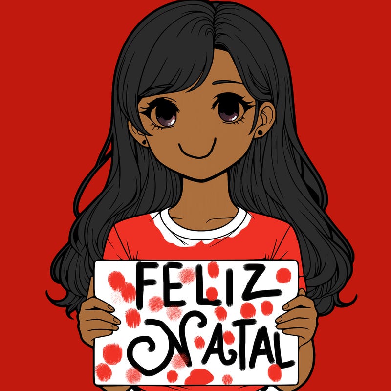 realistic girl holding a sign