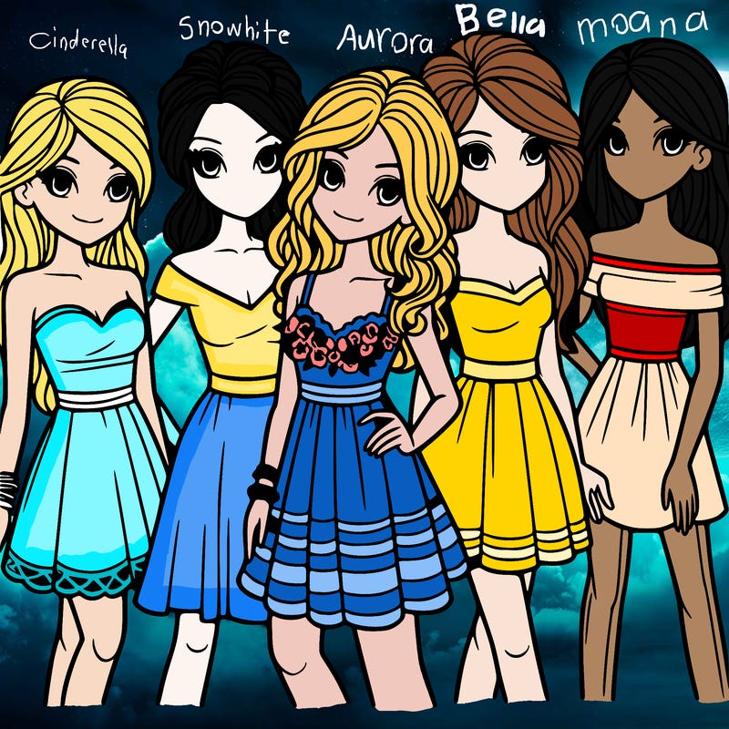 5 pretty girls