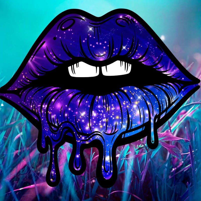 lips that look realistic and drip