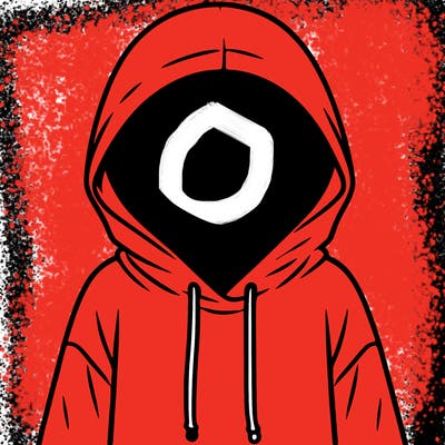 faceless girl in hoodie