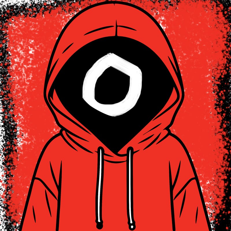 faceless girl in hoodie