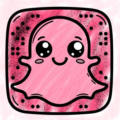 the real snapchat logo