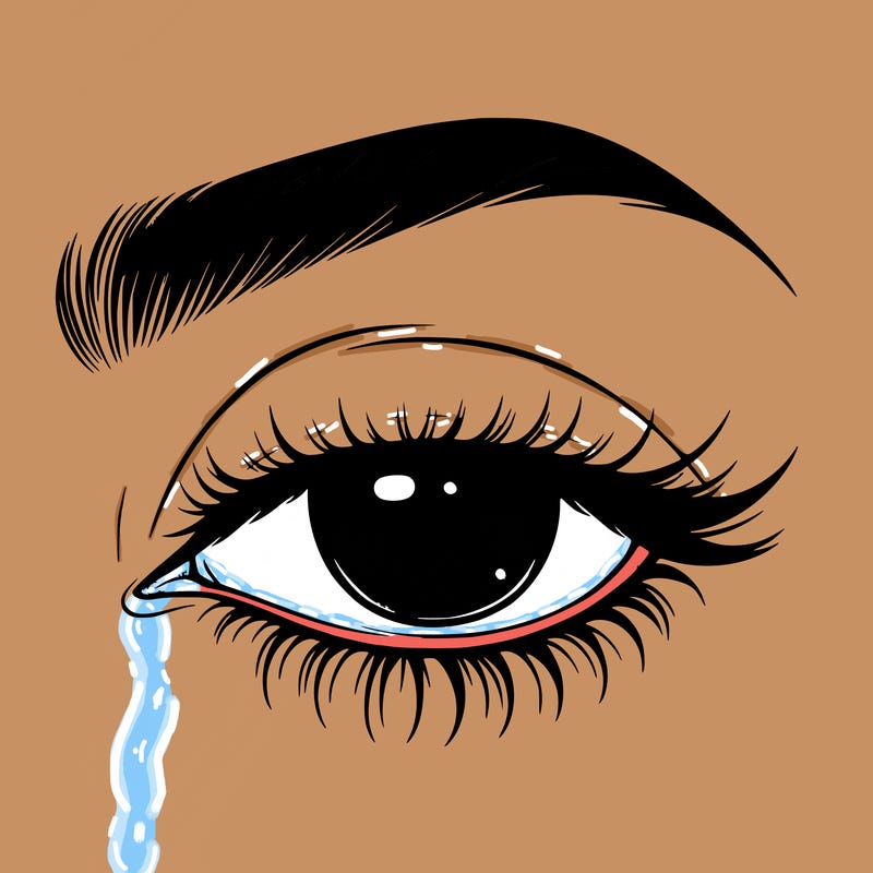 eye closed realistic