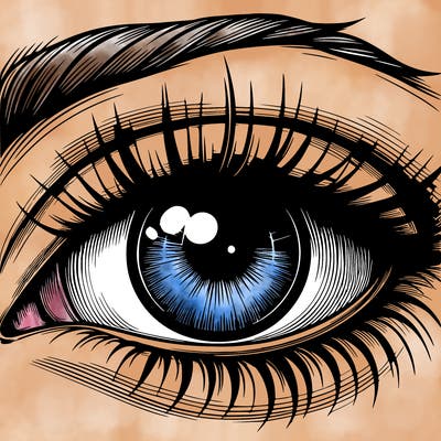 realistic eye