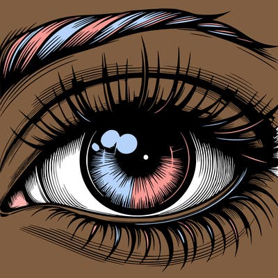 realistic eye