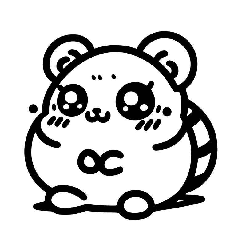 hamster kawaii