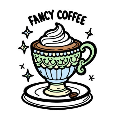 fancy coffee