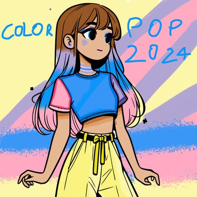 girl in a cute crop top