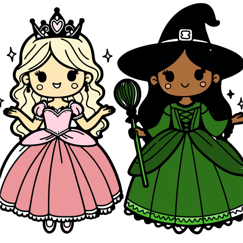 princess and a witch