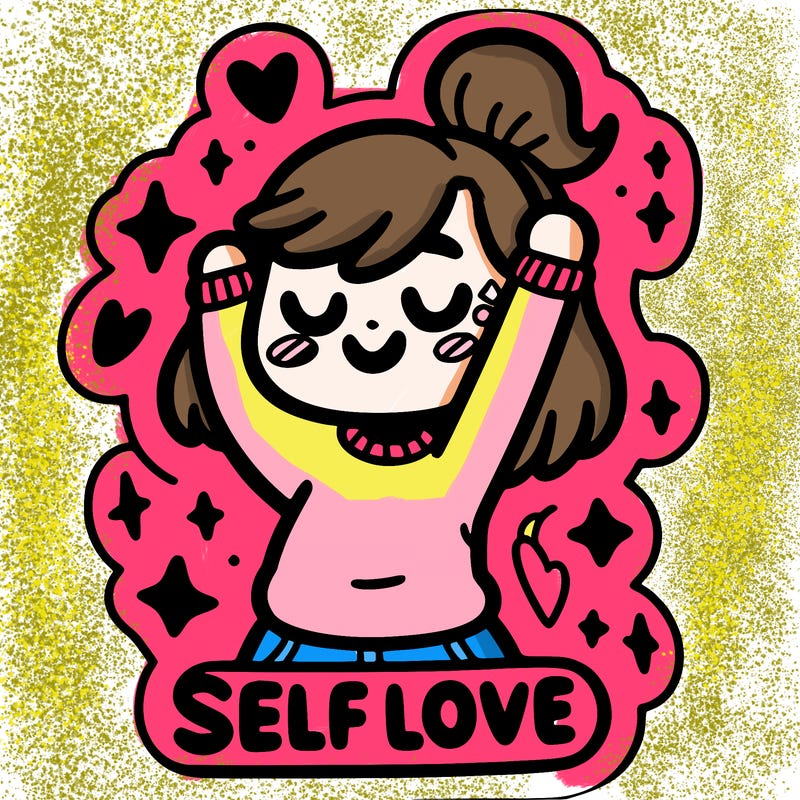 self-love sticker