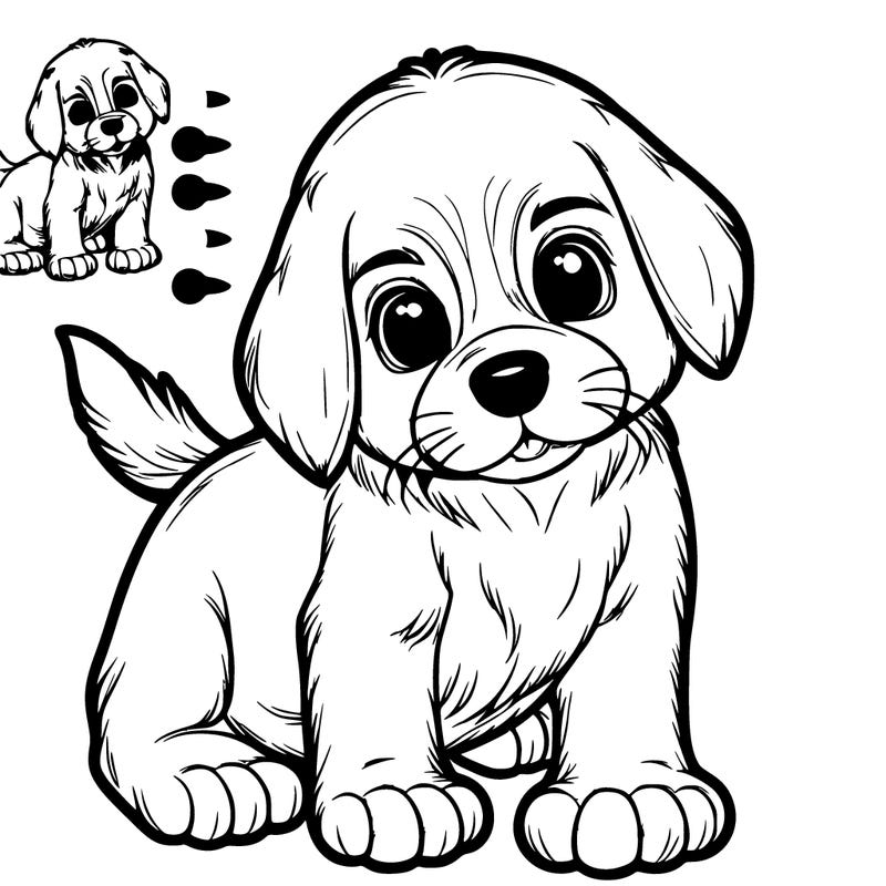 realistic puppy
