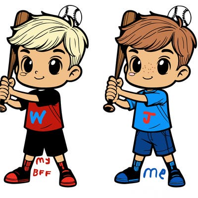 boy and baseball bat