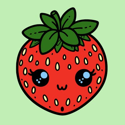 cute strawberry