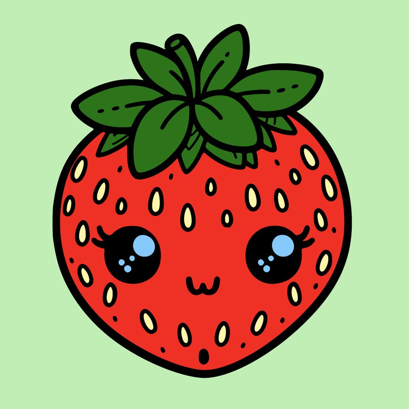 cute strawberry