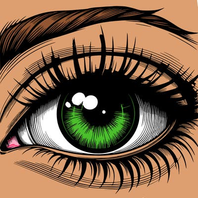 realistic eye