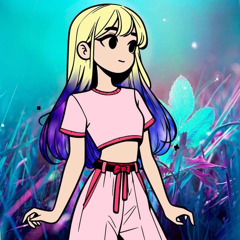 girl in a cute crop top