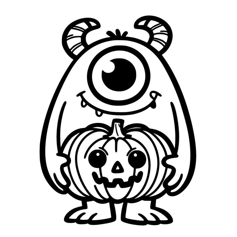 friendly monster halloween