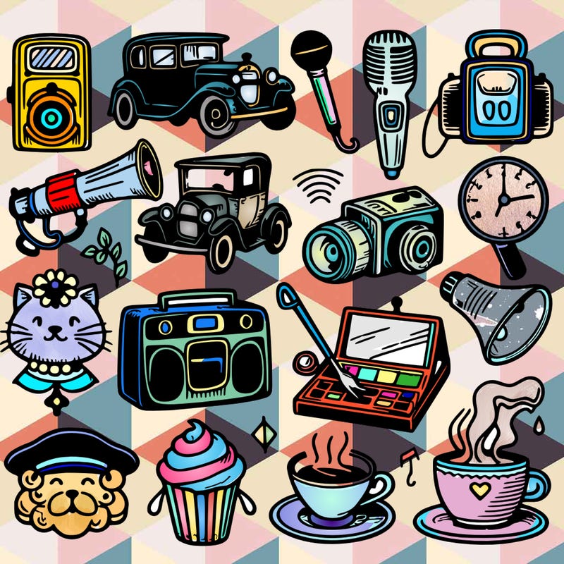 vintage icons