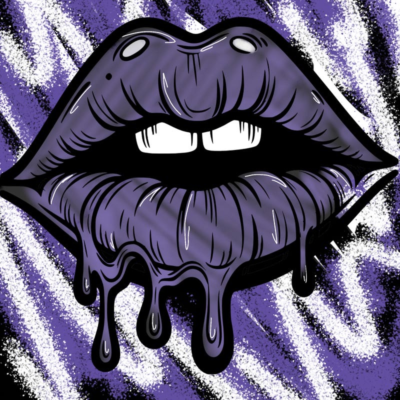 lips that look realistic and drip