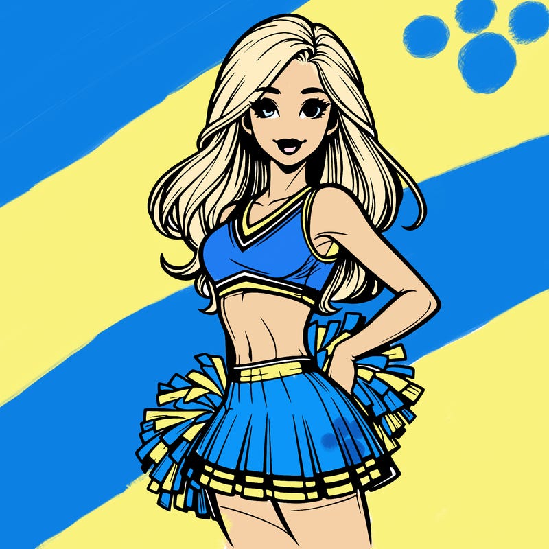 realistic cheer leader